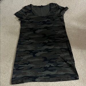 Women’s camouflage T-shirt dress